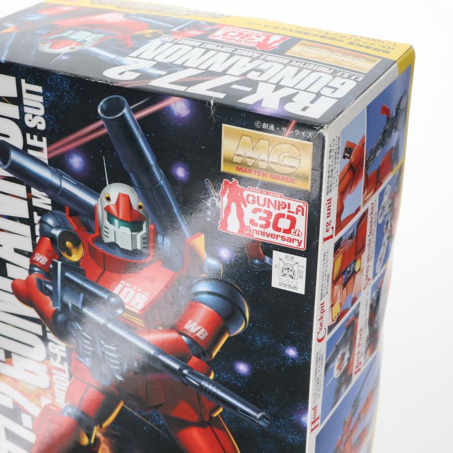 中古即納』{PTM} MG 1/100 ガンキャノン(プラスクリア外装) 機動戦士