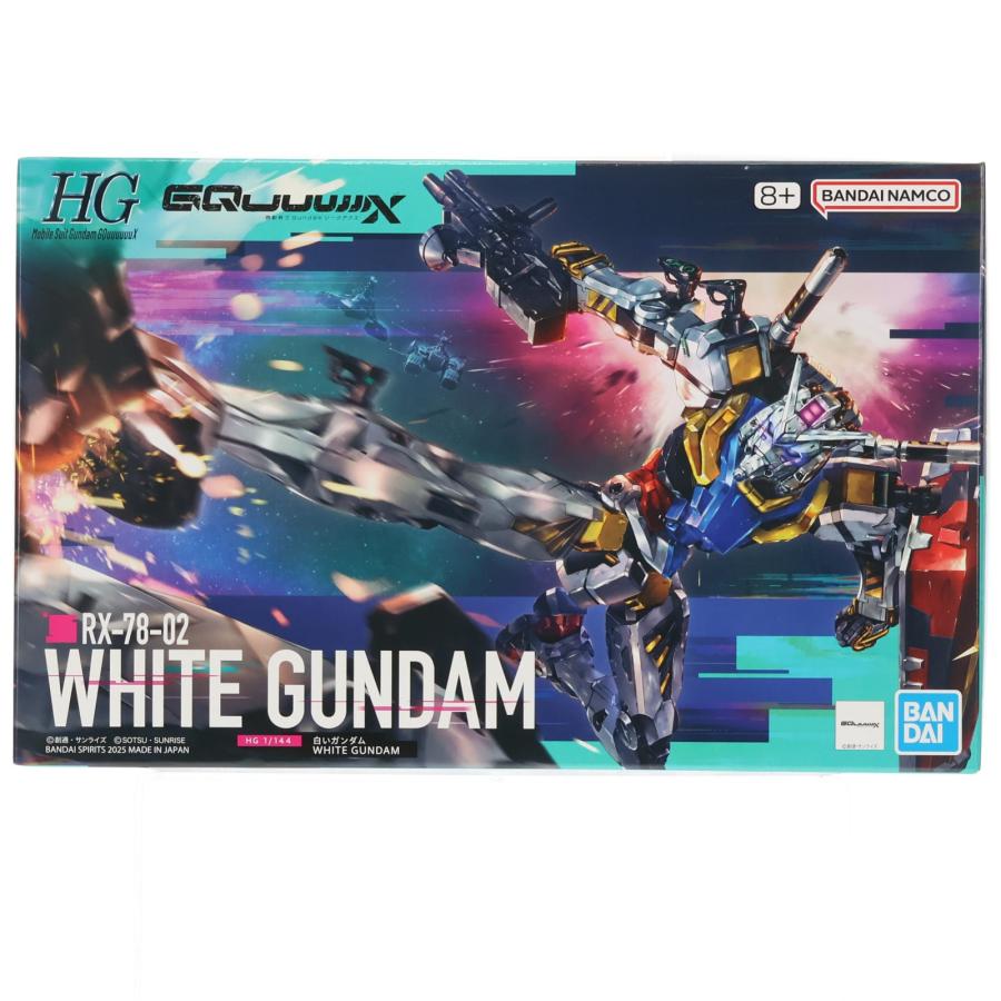 中古即納』{PTM} HG 1/144 白いガンダム 機動戦士Gundam GQuuuuuuX