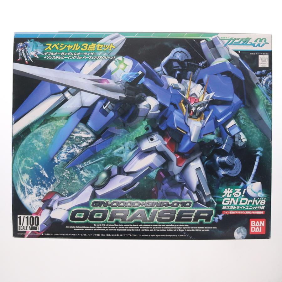 中古即納』{PTM} 1/100 GN-0000+GNR-010 ダブルオーライザー