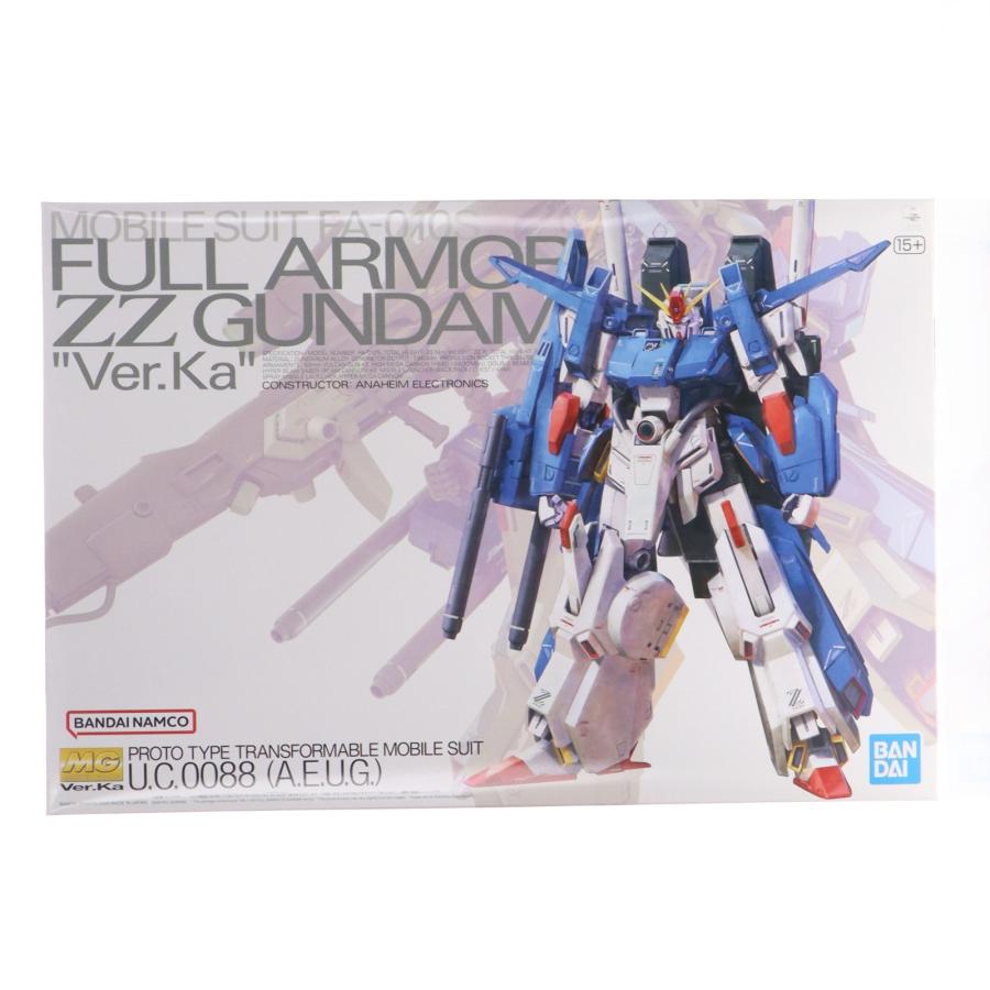 中古即納』{PTM} (再販) MG 1/100 フルアーマーZZガンダム Ver.Ka 機動