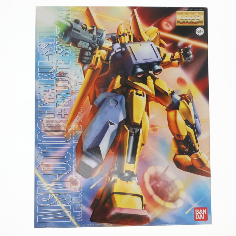 中古即納』{PTM} MG 1/100 MSN-00100 百式+バリュートシステム 機動
