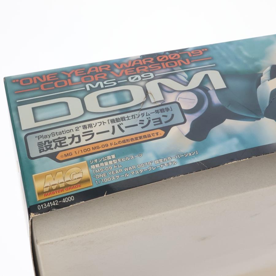 中古即納』{PTM} MG 1/100 MS-09 ドム ONE YEAR WAR 0079設定カラーVer