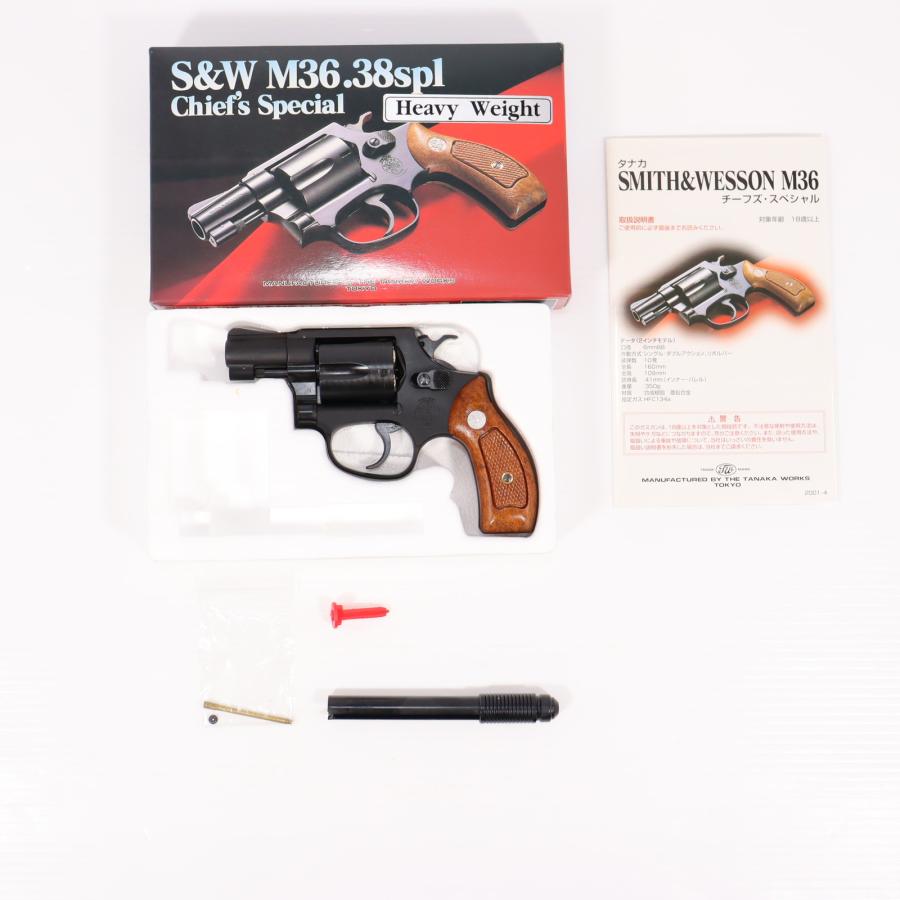 中古即納』{MIL} タナカワークス ガスリボルバー S＆W(スミスアンド