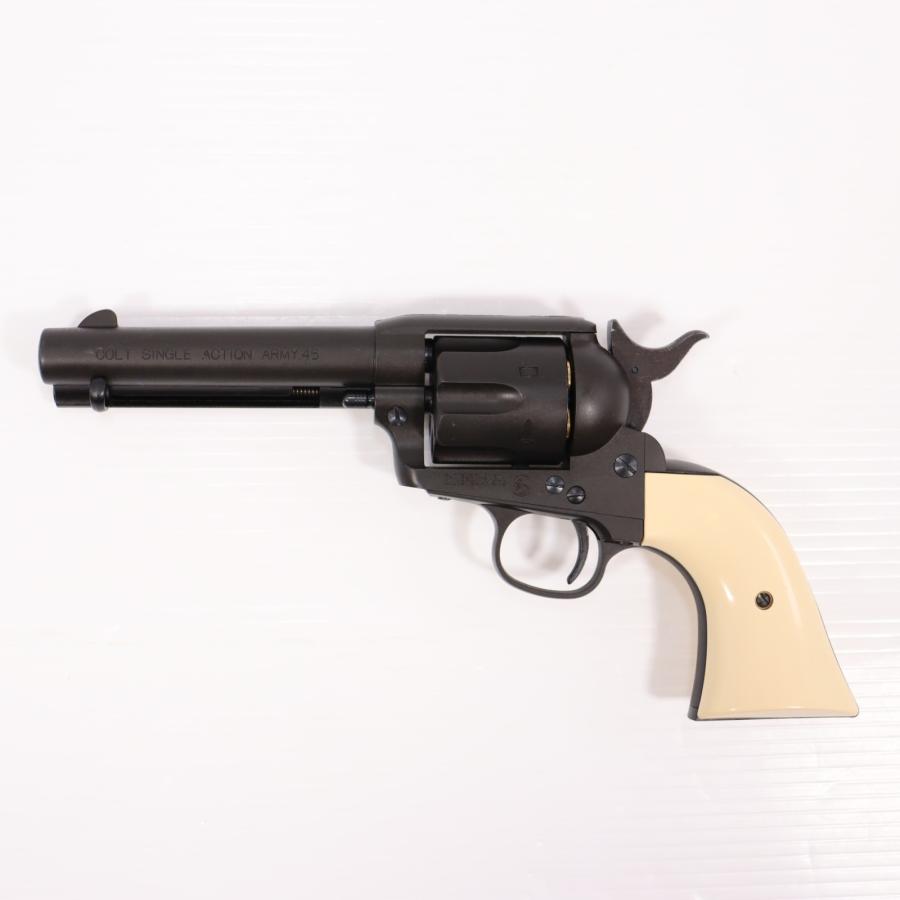 中古即納』{MIL} マルシン工業 ガスリボルバー コルト S.A.A.45 6mmBB