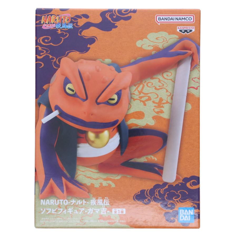 中古即納』{SFT} ガマ吉 NARUTO-ナルト- 疾風伝 ソフビフィギュア-ガマ