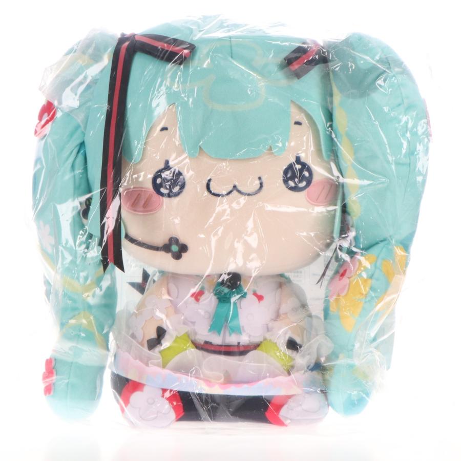 フリュー 『中古即納』{STY} もちぴこ超BIGぬいぐるみ 初音ミク JAPAN