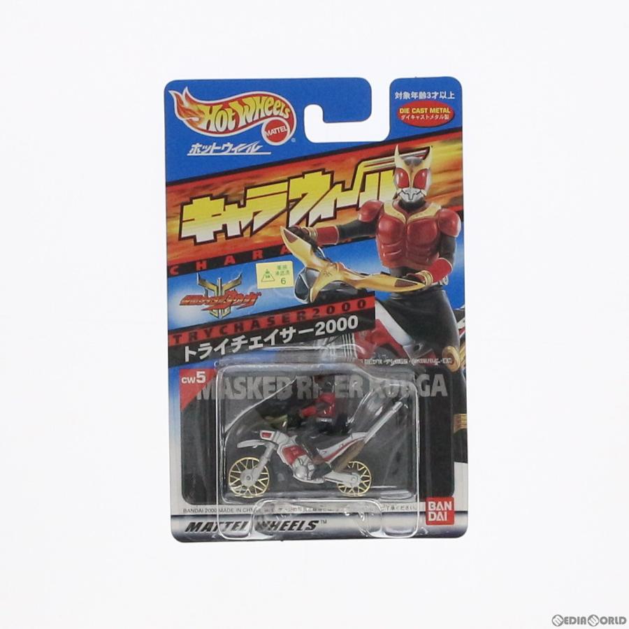 {MDL} キャラウィール (Hot WHeeLS) CW5 トライチェイサー2000 仮面ライダークウガ 完成品 ミニカー (0076986) バンダイ (20001231)