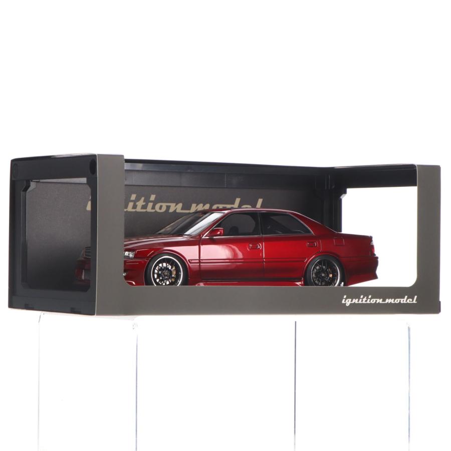 中古即納』{MDL} 1/18 VERTEX JZX100 Chaser(レッドメタリック) 完成品