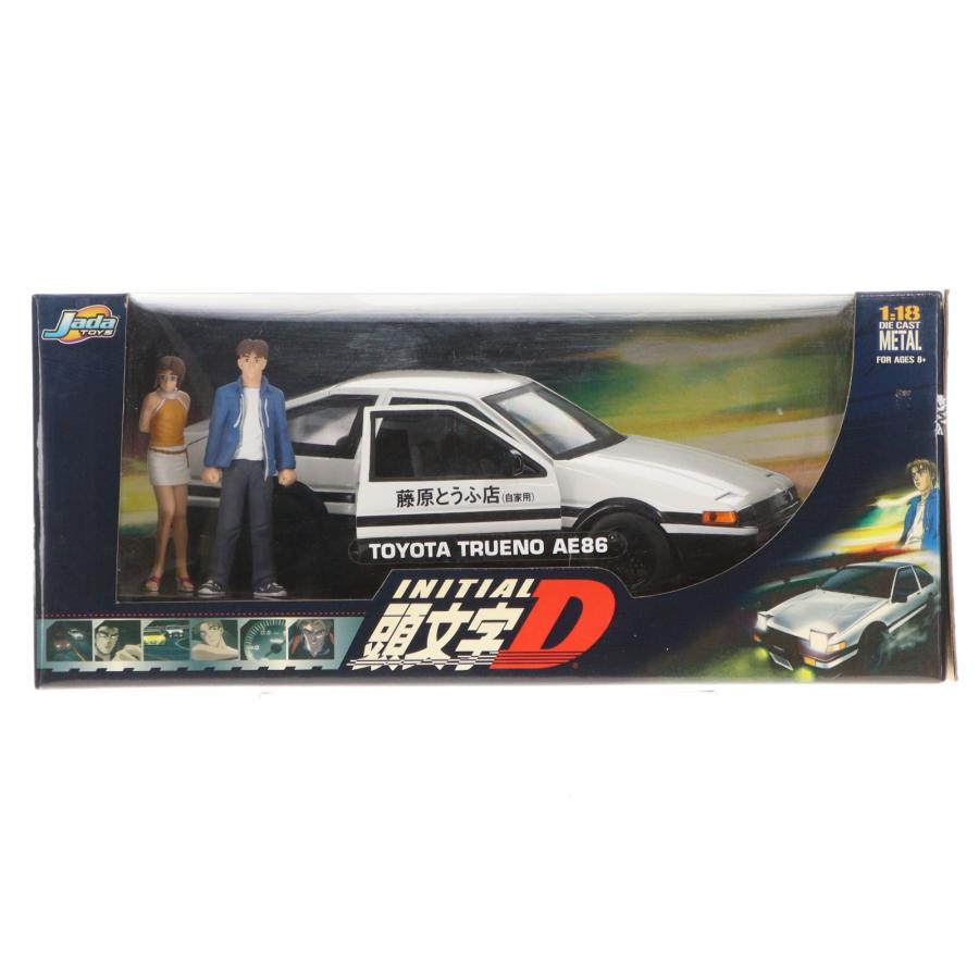 京商 1/18 頭文字D トヨタ スプリンター トレノ AE86 フィギュア付