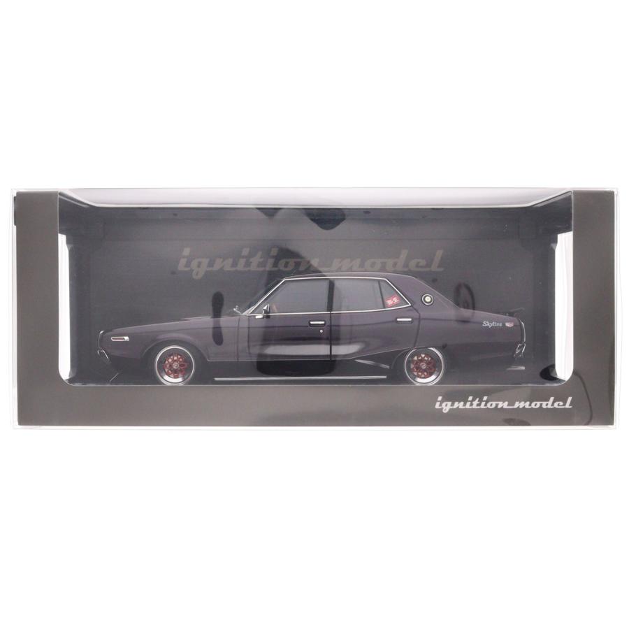 『中古即納』{MDL} 1/18 Nissan Skyline(スカイライン) 2000 GT-X(GC110) Purple 完成品 ミニカー(IG3270) ignition model(イグニッションモデル)(20240616)の画像