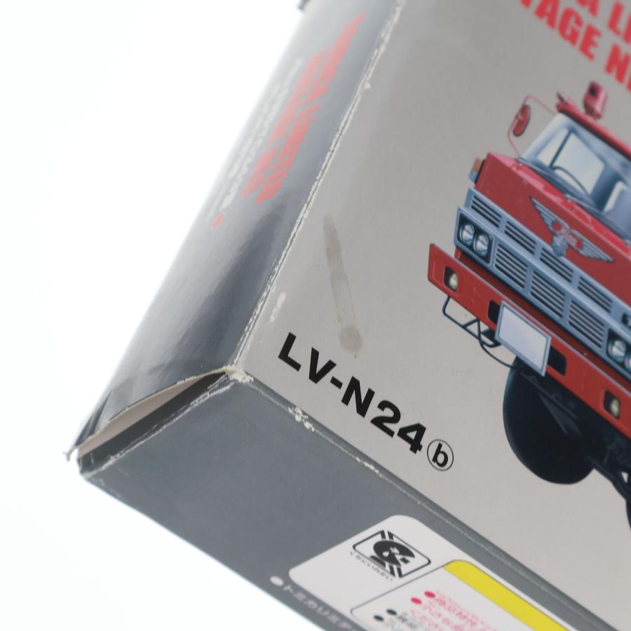 『中古即納』{MDL} トミカリミテッドヴィンテージ NEO 1/64 TLV-N24b 日野 TC343型 はしご付消防車 80年式 小山市消防署(赤) ミニカー TOMYTEC(20100930)の画像