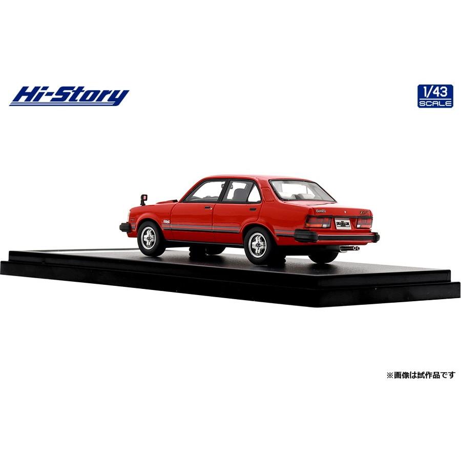 『中古即納』{MDL} ハイ・ストーリーシリーズ 1/43 ISUZU GEMINI Sedan(いすず ジェミニ セダン) ZZ/T(1981) レッド ミニカー ハイストーリー(20250216)の画像