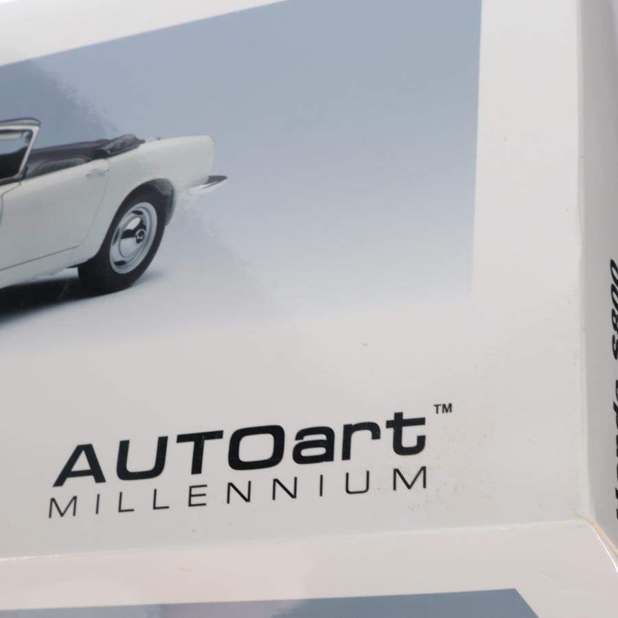 中古即納』{MDL} 1/18 ホンダ S800(ホワイト) 完成品 ミニカー(73278