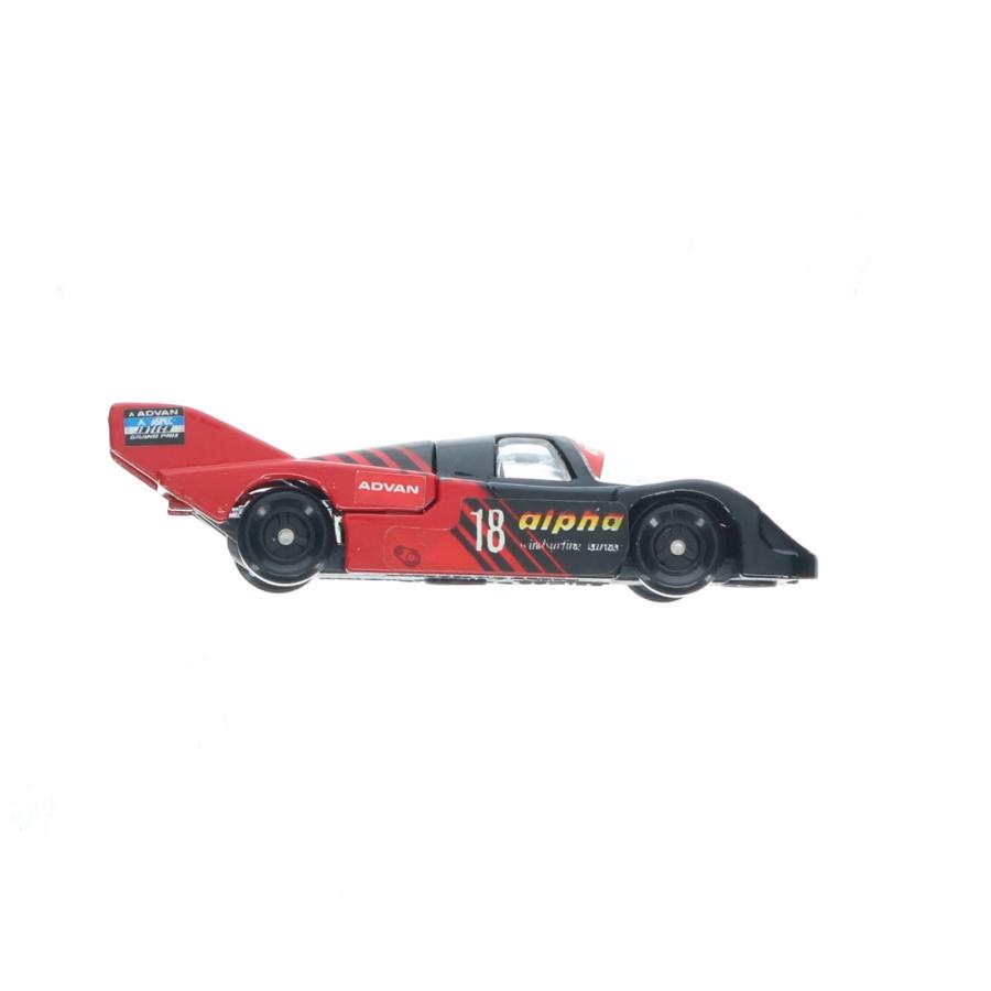 『中古即納』{MDL} トミカグループCフェア限定 トミカ 1/66 ポルシェ 956 アドバン #25(ブラック×レッド/日本製) 完成品 ミニカー トミー(19840930)の画像