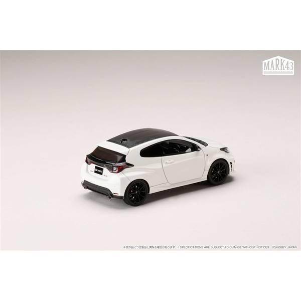 『中古即納』{MDL} 1/43 トヨタ GRヤリス RZ High performance 2024 スーパーホワイトII 完成品 ミニカー(PM43145BW) MARK43(20250228)の画像