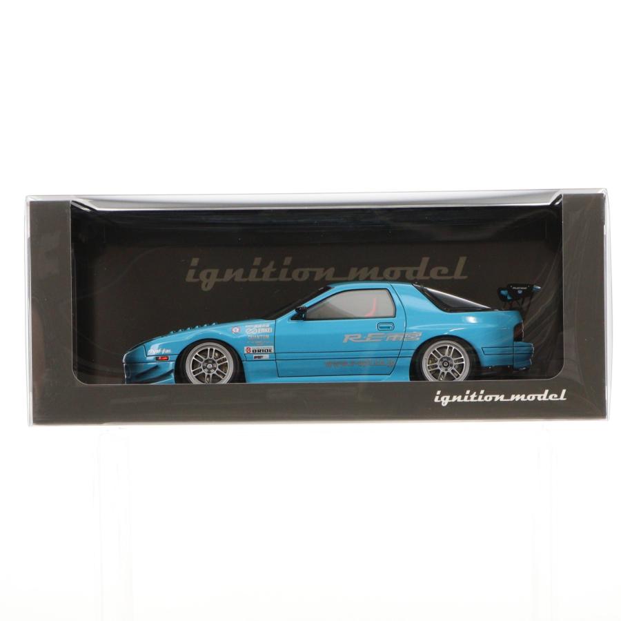 『中古即納』{MDL} 1/18 Mazda RX-7 FC3S RE Amemiya(ライトブルー) 完成品 ミニカー(IG1519) ignition model(イグニッションモデル)(20190831)