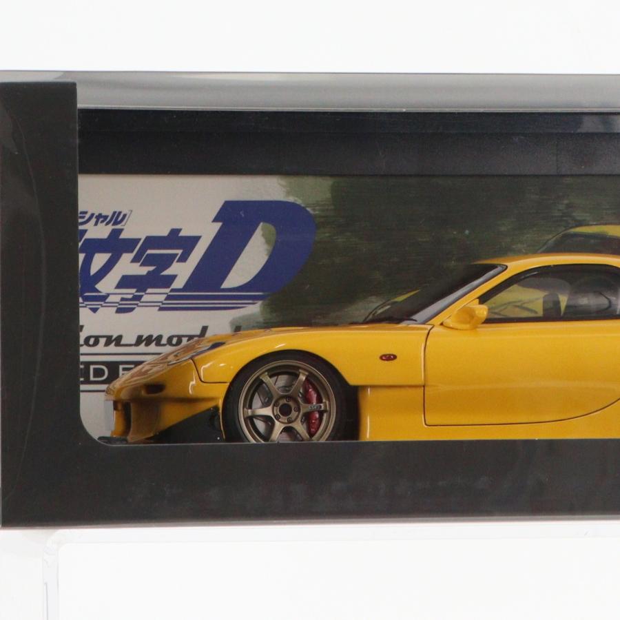 中古即納』{MDL} 1/18 INITIAL D Mazda RX-7 (FD3S) Yellow 頭文字D