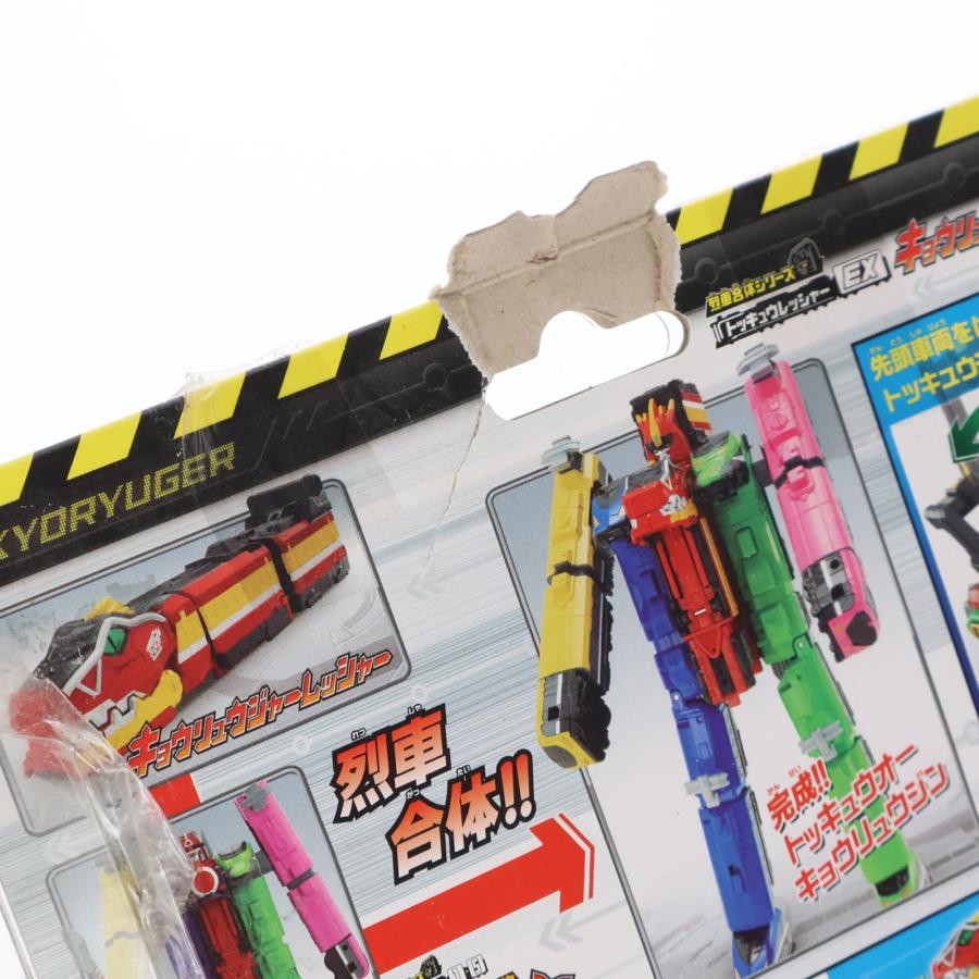 中古即納』{TOY} 烈車合体シリーズEX キョウリュウジャーレッシャー 烈