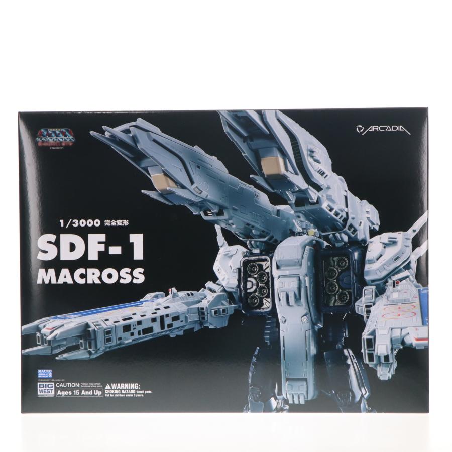 中古即納』{TOY} 完全変形 1/3000 SDF-1 MACROSS(マクロス) 超時空要塞