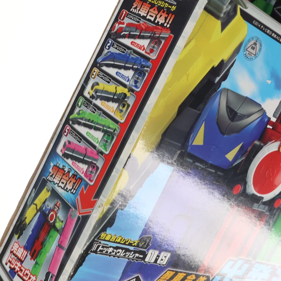 中古即納』{TOY} 出発進行! 烈車合体 DXトッキュウオー&変身ブレス