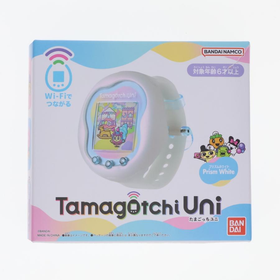 [中古]たまごっちユニ　プリズムホワイト 中古即納』{TOY} プレミアムバンダイ限定 Tamagotchi Uni Prism White