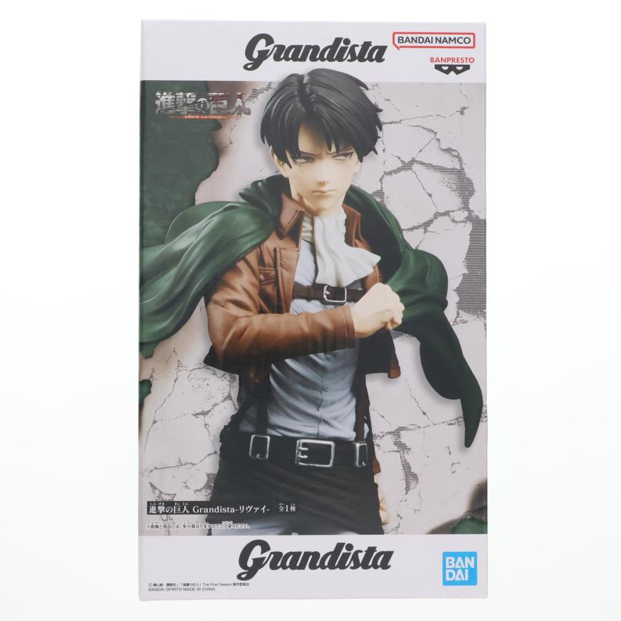 進撃の巨人 Grandista-リヴァイ- BANPRESTO（バンプレスト） 進撃の巨人 Grandista リヴァイ 【新品・未
