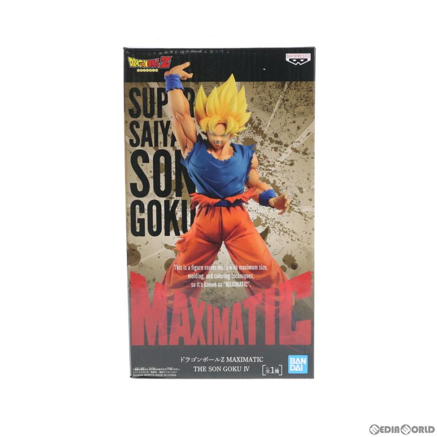 中古即納』{FIG} 孫悟空 ドラゴンボールZ MAXIMATIC THE SON GOKU IV
