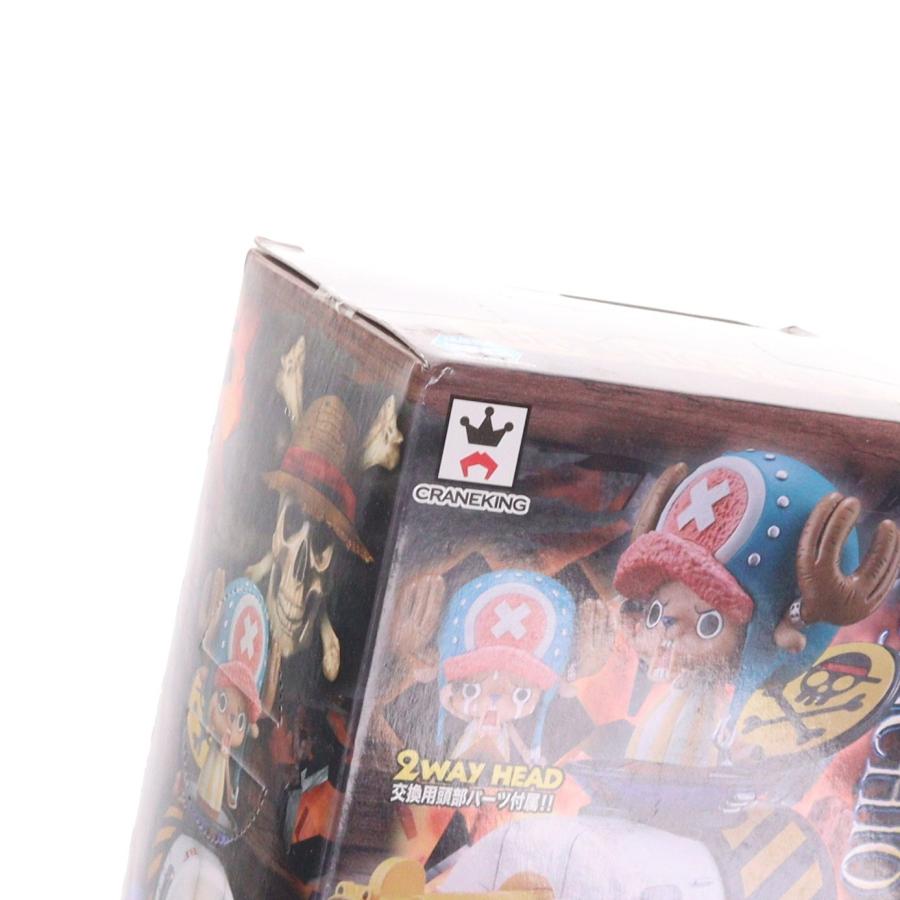 中古即納』{FIG} チョッパー＆ブラキオタンク5号 ワンピース DXF〜THE