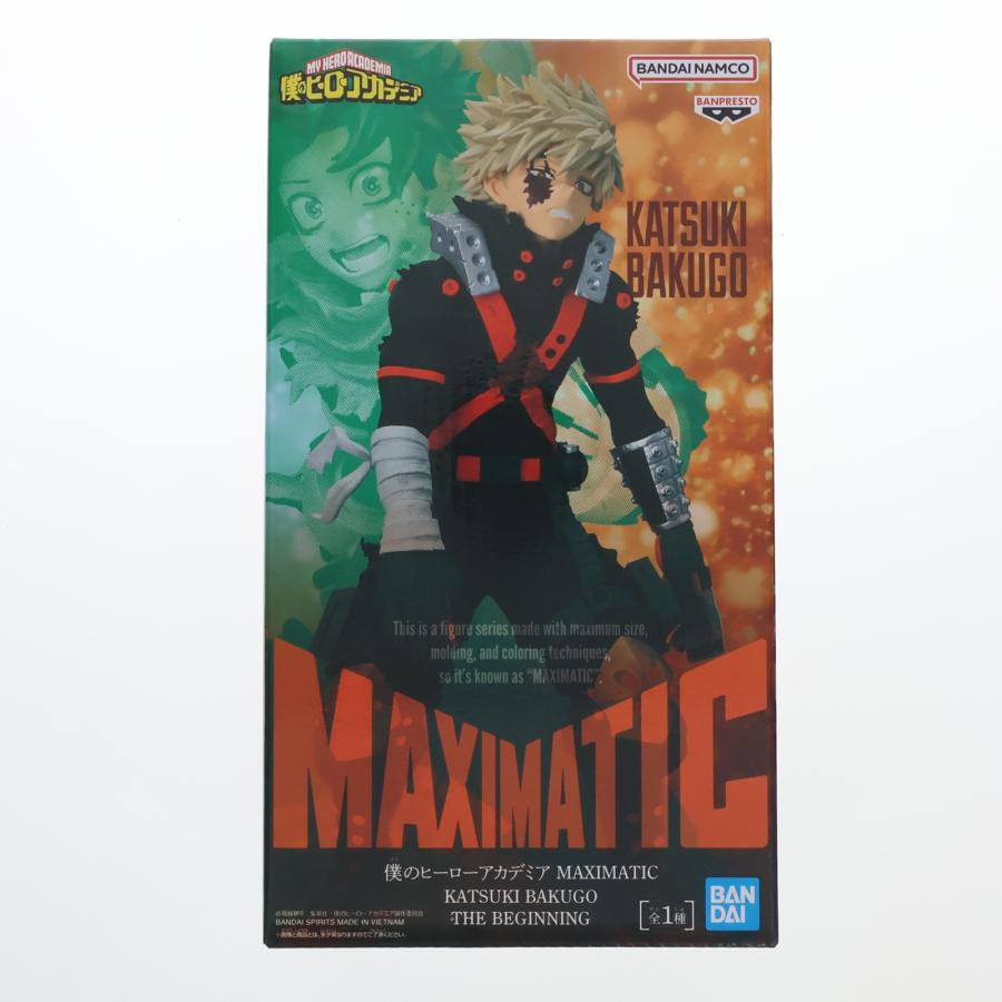 僕のヒーローアカデミア 爆豪勝己 MAXIMATICフィギュア　未開封 中古即納』{FIG} 爆豪勝己 僕のヒーローアカデミア MAXIMATIC KATSUKI