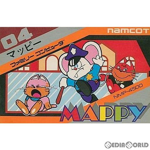 中古即納』{表紙説明書なし}{FC} マッピー(MAPPY) 紙箱版 ナムコ