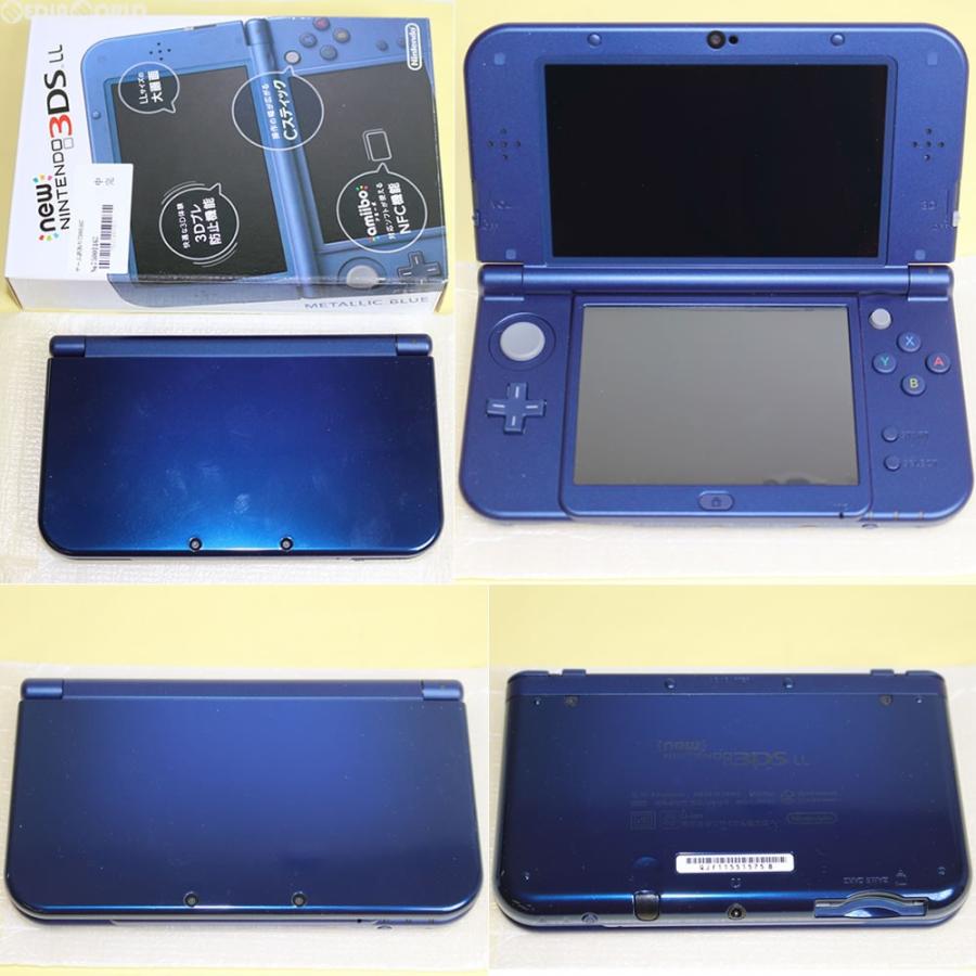 中古即納』{訳あり}{本体}{3DS}Newニンテンドー3DS LL メタリック