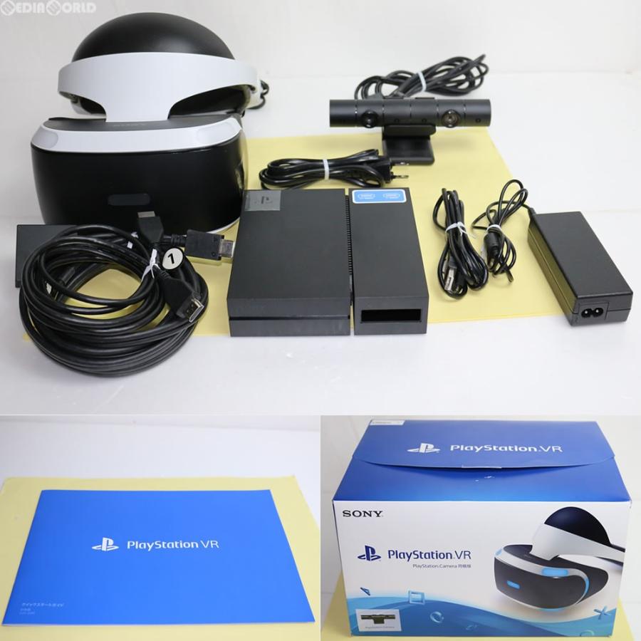 中古即納』{ACC}{訳あり}{PS4}PlayStation VR PlayStation Camera同梱版(プレイステーションVR PSVR  カメラ同梱版)SIE(CUHJ-16001)(20161013) 通販