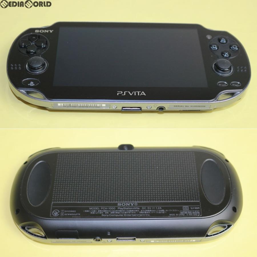 中古即納 訳あり 本体 Psvita Playstation Vita Wi Fiモデル クリスタル ブラック Pch 1000za01 メディアワールド 通販 Yahoo ショッピング