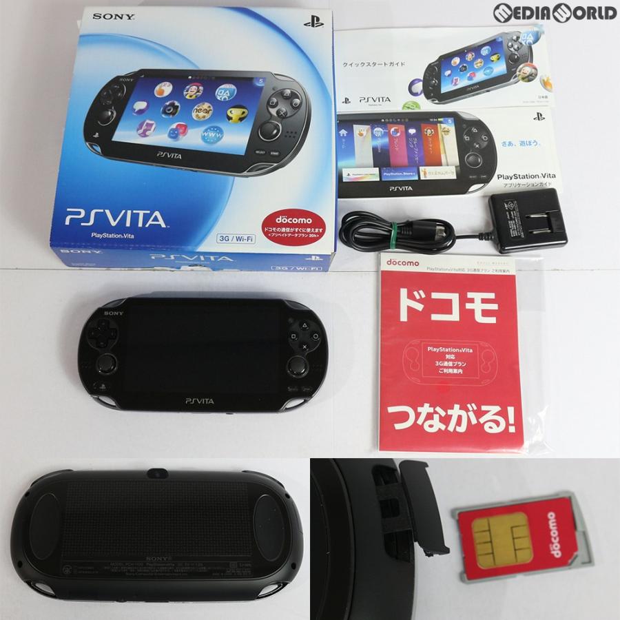 中古即納 訳あり 本体 Psvita Playstationvita 3g Wi Fiモデル クリスタル ブラック Pch 1100ab01 メディアワールド 通販 Yahoo ショッピング