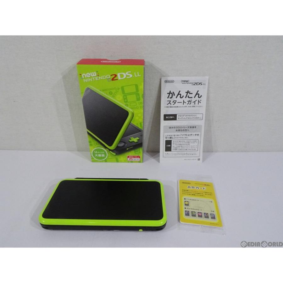 中古即納 訳あり 本体 3ds Newニンテンドー2ds Ll ブラック ライム Jan S Maaa メディアワールド 通販 Yahoo ショッピング