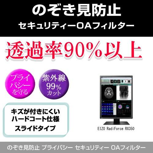 EIZO RadiForce RX350 のぞき見防止 プライバシー フィルター 左右 覗き見防止 互換品