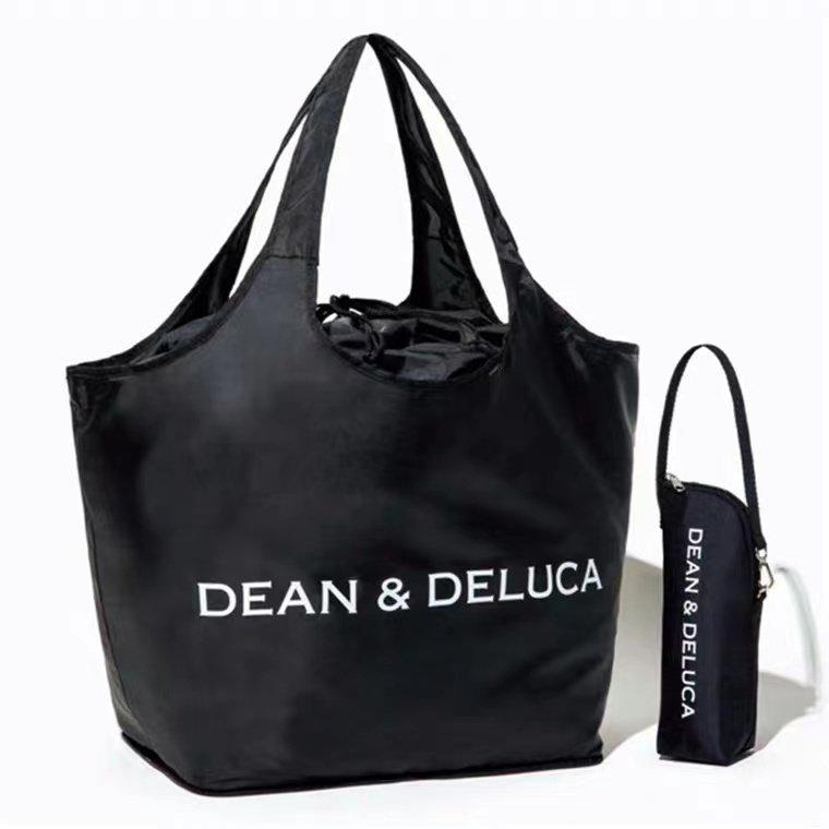DEAN&DELUCA (ディーン&デルーカ) トートバッグ 2点セット 携帯式 折りたたみ可能 小物入れ お出かけ 雑誌付録バッグ 送料無料 dd123メディアクリエイト 通販