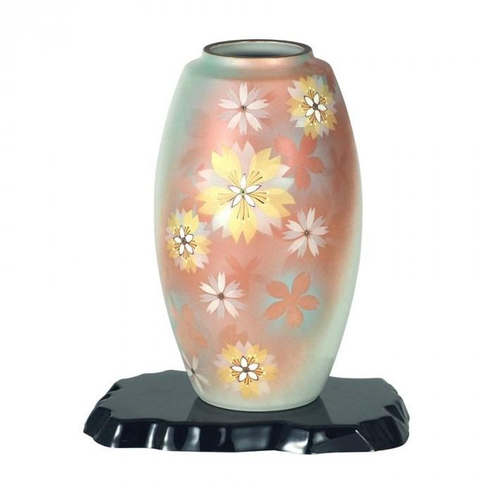 時間指定不可 九谷焼 万作作 9号花瓶 花紋 N169 07 代引き不可 同梱不可 特売 Www Maxipiso Com Ar