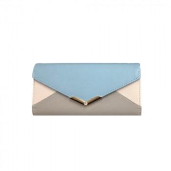 Sunny Side サニーサイド V字ビジュー長財布 SAXA JW-0298T-71A 代引き