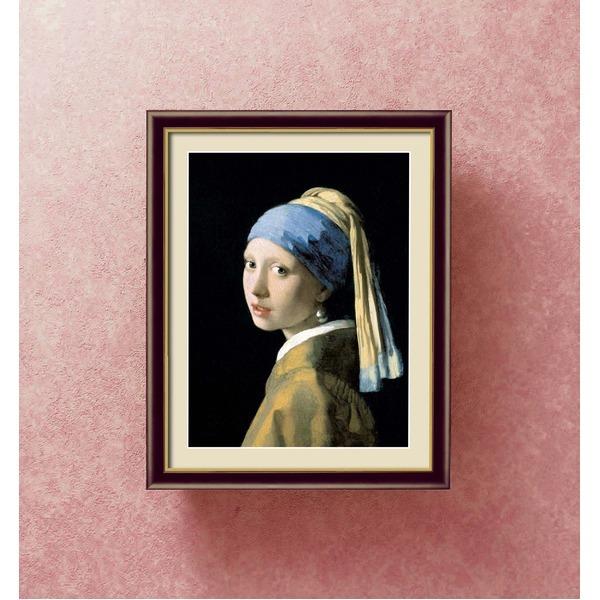 フェルメールの代表作 〕 F6号 真珠の耳飾りの少女 ヨハネス・フェル