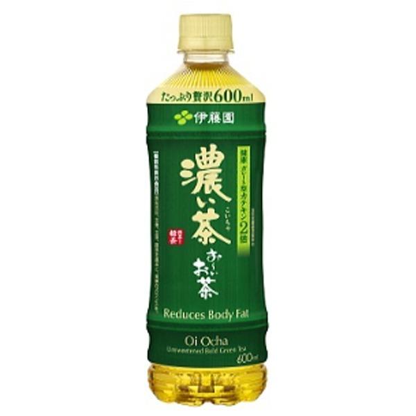 〔まとめ買い〕伊藤園 おーいお茶 濃い茶 PET 600ml×48本(24本×2ケース) 〔機能性表示食品〕〔代引不可〕
