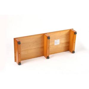 玄関踏み台/ステップ台〔大〕 木製 段差(高さ)調節機能付き 幅90cm : 玄関踏み台/ステップ台〔大〕 木製 段差(高さ)調節機能付き 幅90cm :