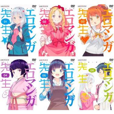 エロマンガ先生 全6枚 第1話〜第12話 最終話 レンタル落ち 全巻セット 