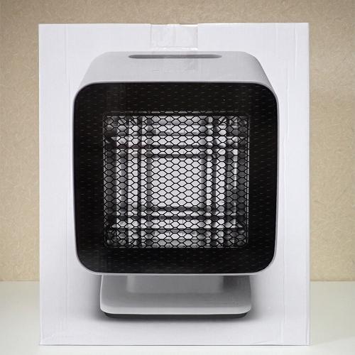 0（プラスマイナスゼロ） 新品 キューブ型コンパクトヒーター 電気