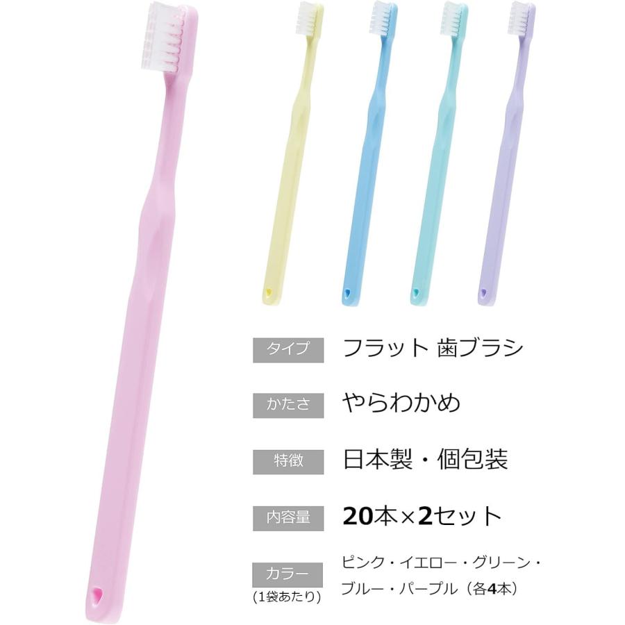 STRIX DESIGN ストリックスデザイン 歯科用 歯ブラシ フラット