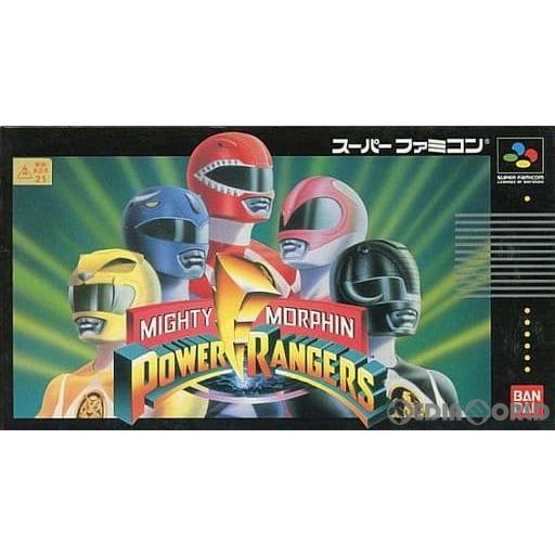 中古即納』{箱説明書なし}{SFC} Mighty Morphin Power Rangers