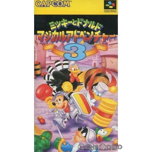 カプコン 『中古即納』{箱説明書なし}{SFC} ミッキーとドナルド 