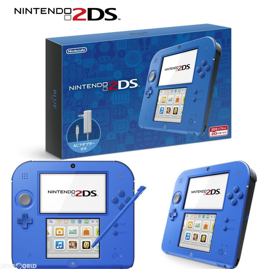 新品即納』{3DS} (本体)ニンテンドー2DS ブルー(FTR-S-BCAA