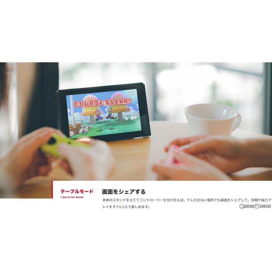 『中古即納』{B品}{本体}{Switch}Nintendo Switch(ニンテンドースイッチ) Joy-Con(L) ネオンブルー/(R) ネオンレッド(HAD-S-KABAA)(20190830)｜mediaworld-plus｜03