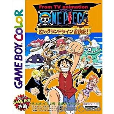 中古即納 箱説明書なし Gbc From Tv Animation One Piece ワンピース 幻のグランドライン冒険記 0628 Sale 73 Off
